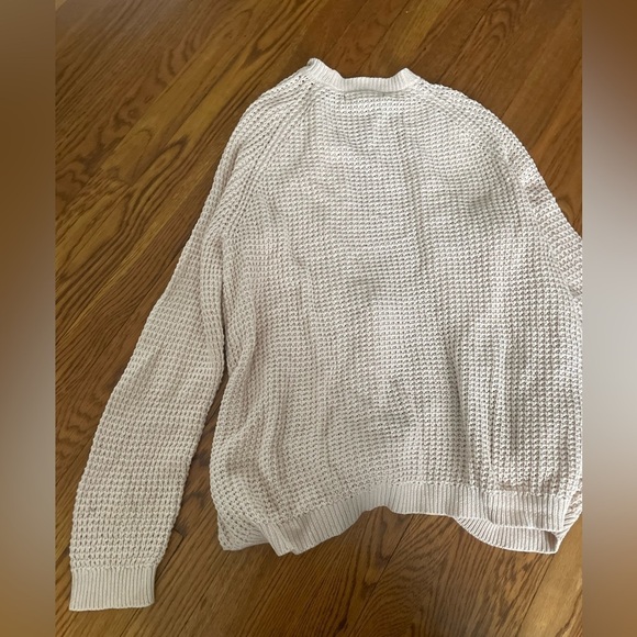 Forever 21 Off White Sweater Size Large - Picture 5 of 7